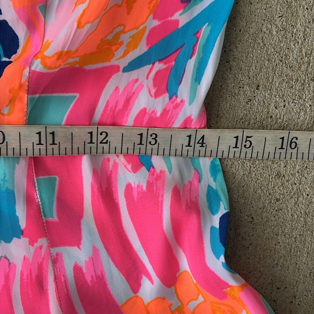 Lilly Pulitzer Colorful Printed Romper - Picture 12 of 15